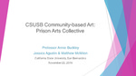 CSUSB Community-based Art: Prison Arts Collective: Art 125