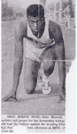 John Howard posed to sprint