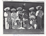 Reuben Burton and others in sombreros