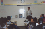 Carolyn Tillman in a classroom