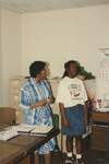 Connie Lexion and a NAACP youth member